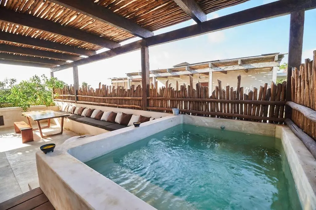 Tribu 306 Boho Design Gem In The Heart Of Tulum W/ Rooftop 公寓