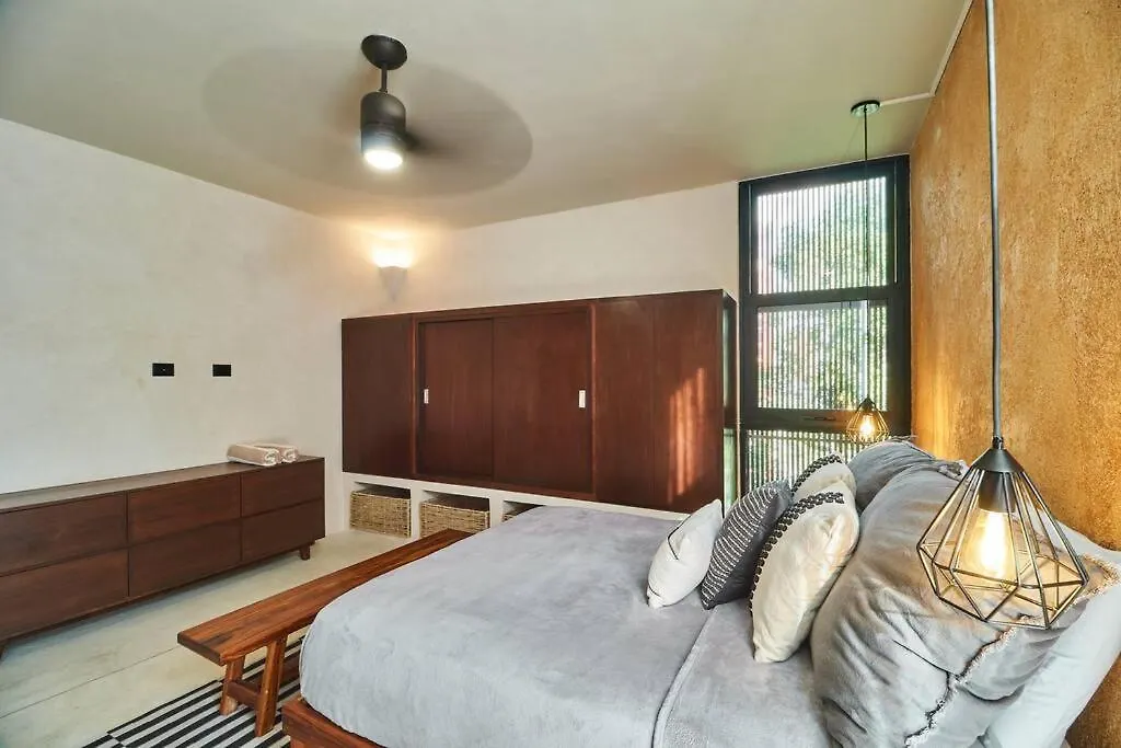 公寓 Tribu 306 Boho Design Gem In The Heart Of Tulum W/ Rooftop